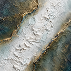 ARBYNART 3D Textured Art | Gilded Cracked Flow