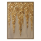 ARBYNART Contemporary Luxe Art | Gilded Drop Canopy