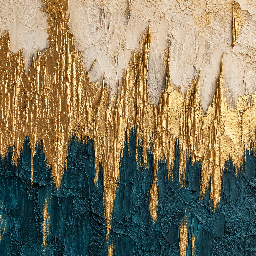 ARBYNART Contemporary Luxe Art | Gilded Echo