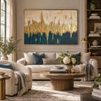 ARBYNART Contemporary Luxe Art | Gilded Echo