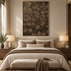 ARBYNART Contemporary Luxe Art | Gilded Halo Rhythm