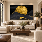 ARBYNART Contemporary Luxe Art | Gilded Horizon