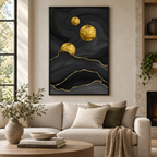 ARBYNART Contemporary Luxe Art | Gilded Moon Passage