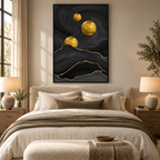 ARBYNART Contemporary Luxe Art | Gilded Moon Passage