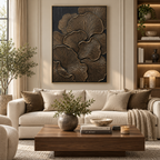 ARBYNART Contemporary Luxe Art | Gilded Petal Whisper