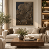 ARBYNART Contemporary Luxe Art | Gilded Petal Whisper