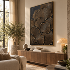 ARBYNART Contemporary Luxe Art | Gilded Petal Whisper