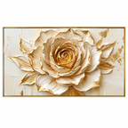 ARBYNART Contemporary Luxe Art | Gilded Rose Bloom