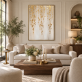 ARBYNART Contemporary Luxe Art | Gilded Veil Drift