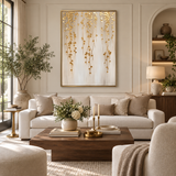 ARBYNART Contemporary Luxe Art | Gilded Veil Drift