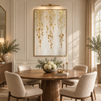 ARBYNART Contemporary Luxe Art | Gilded Veil Drift
