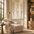 ARBYNART Contemporary Luxe Art | Gilded Veil Drift