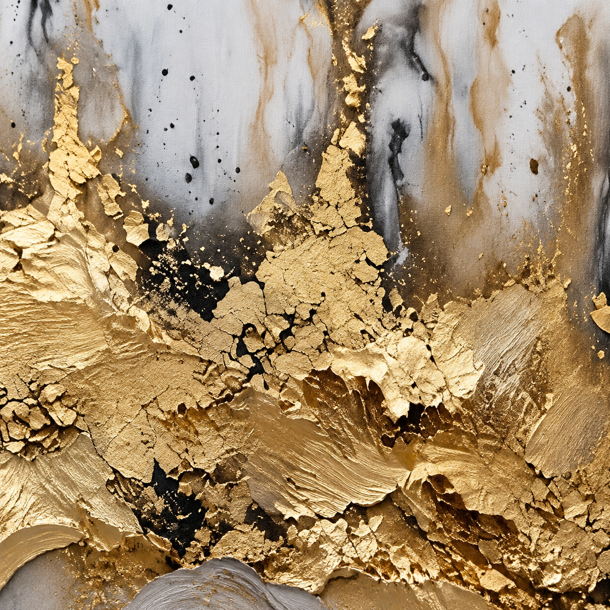 ARBYNART Contemporary Luxe Art | Gilded Veil Rise