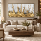 ARBYNART Contemporary Luxe Art | Gilded Veil Rise