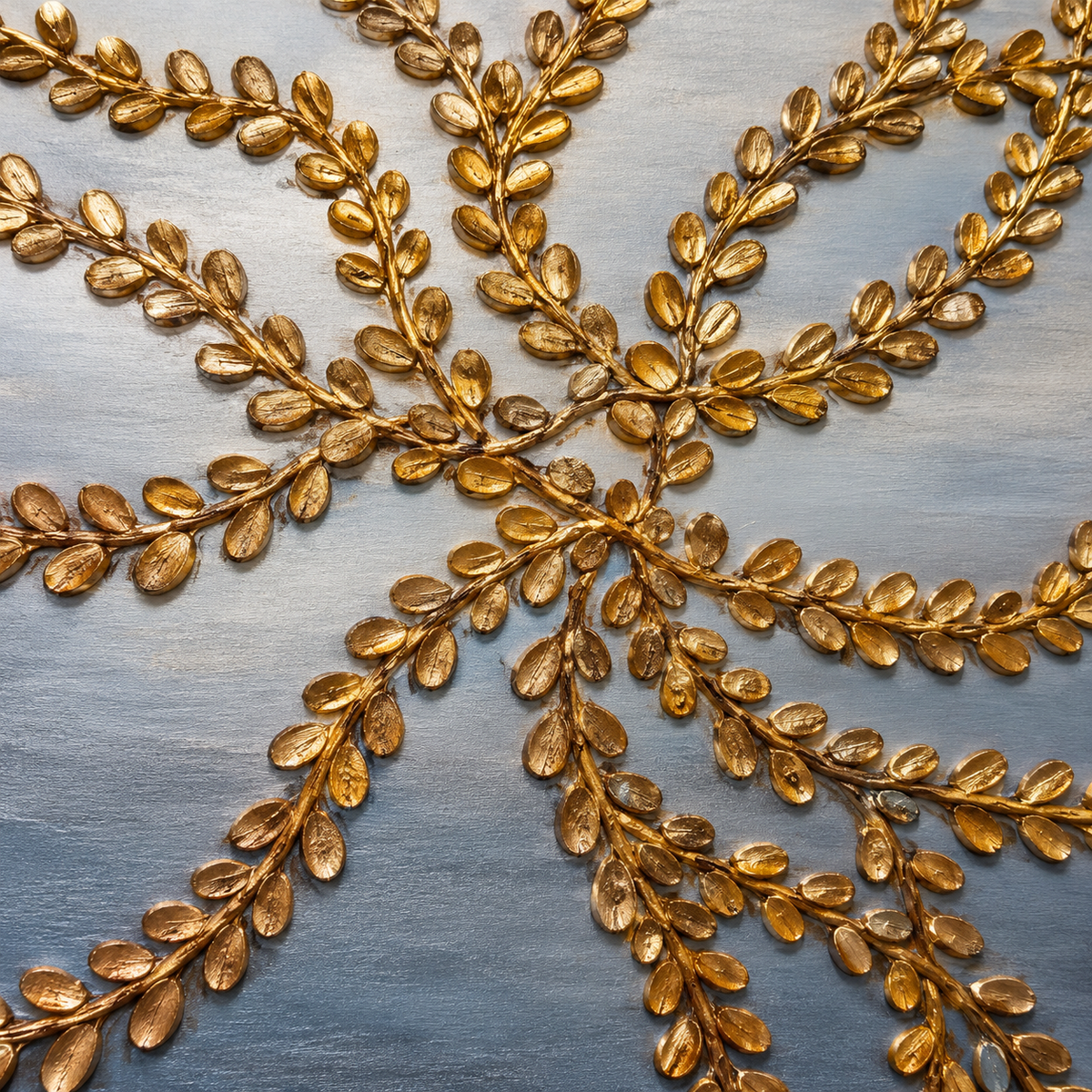 ARBYNART Contemporary Luxe Art | Gilded Vine Lace