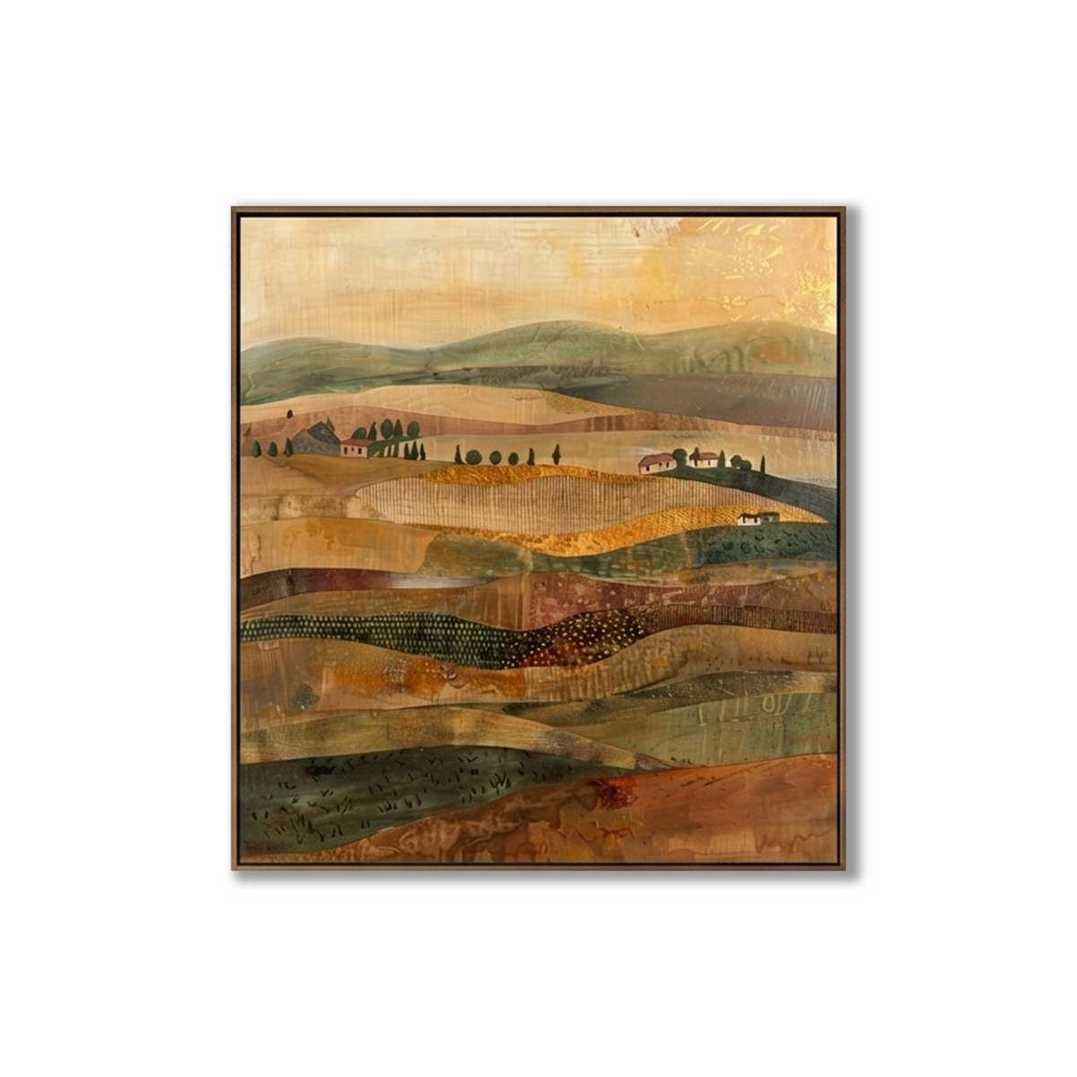 ARBYNART Bohemian Art | Golden Field Echoes
