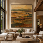 ARBYNART Bohemian Art | Golden Field Echoes