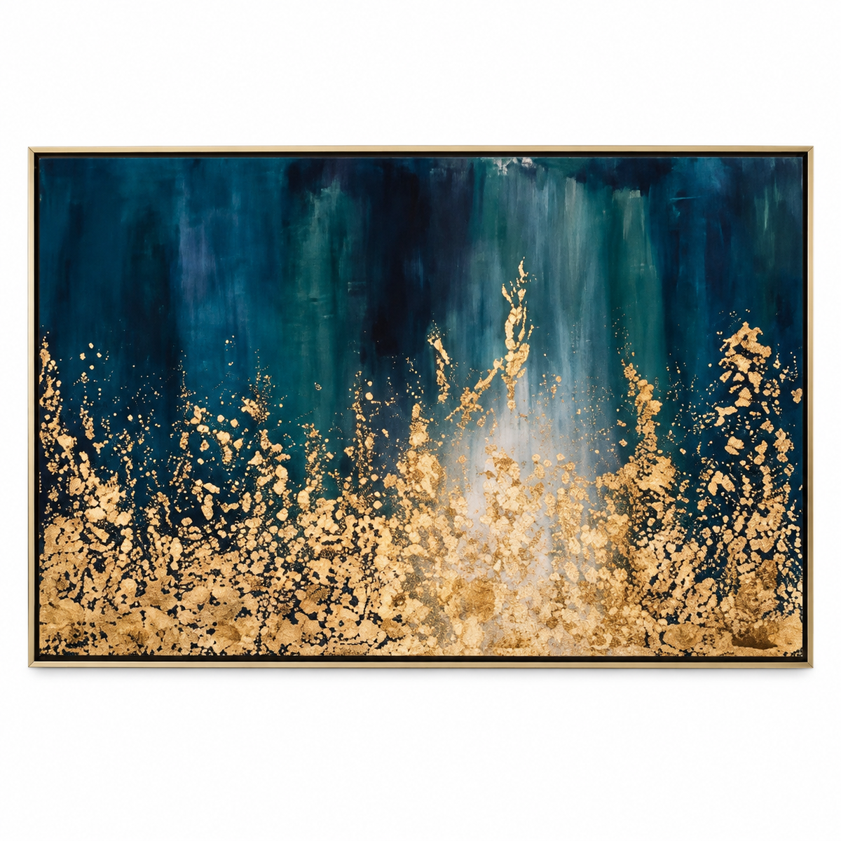 ARBYNART Contemporary Luxe Art | Golden Cascade