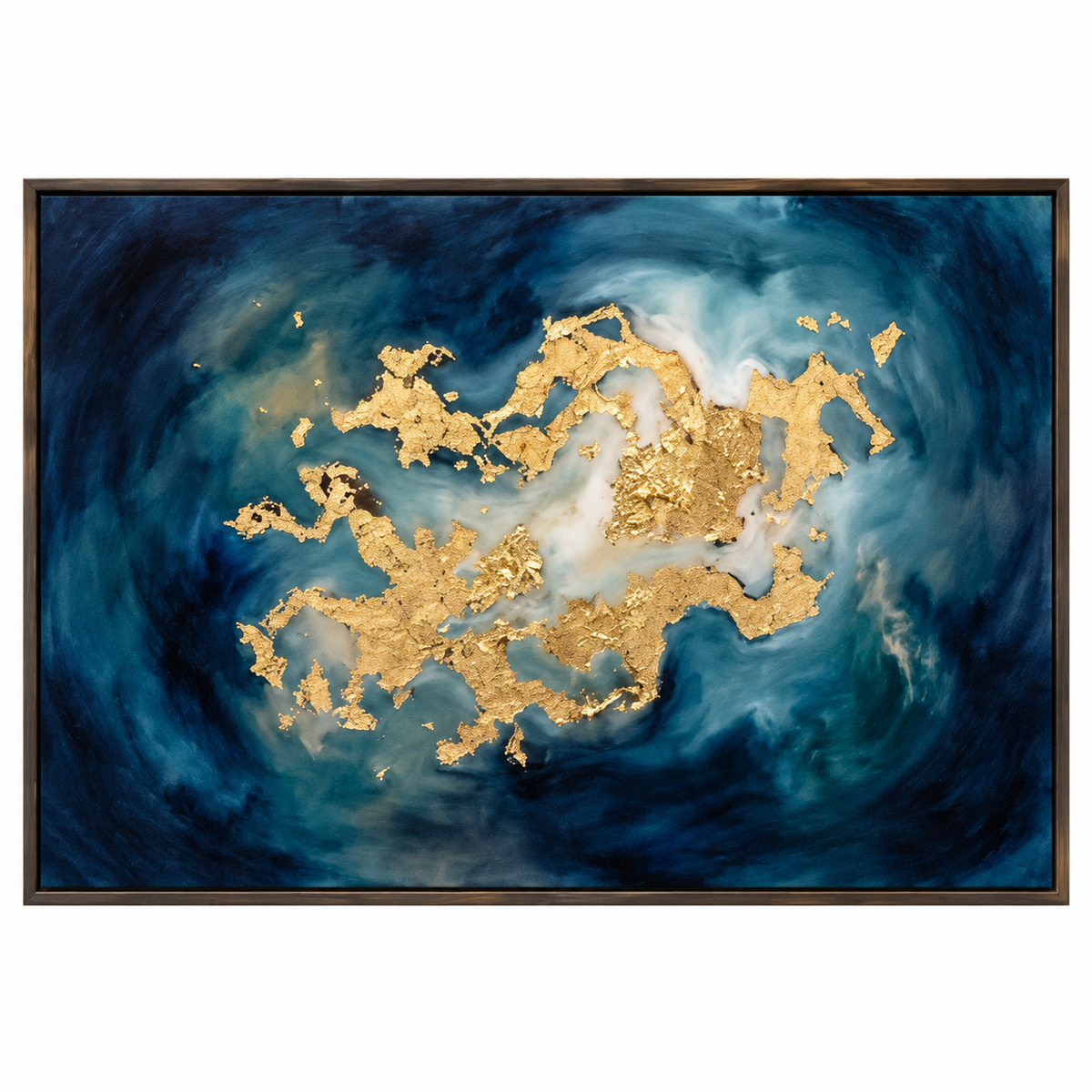 ARBYNART Contemporary Luxe Art | Golden Nebula