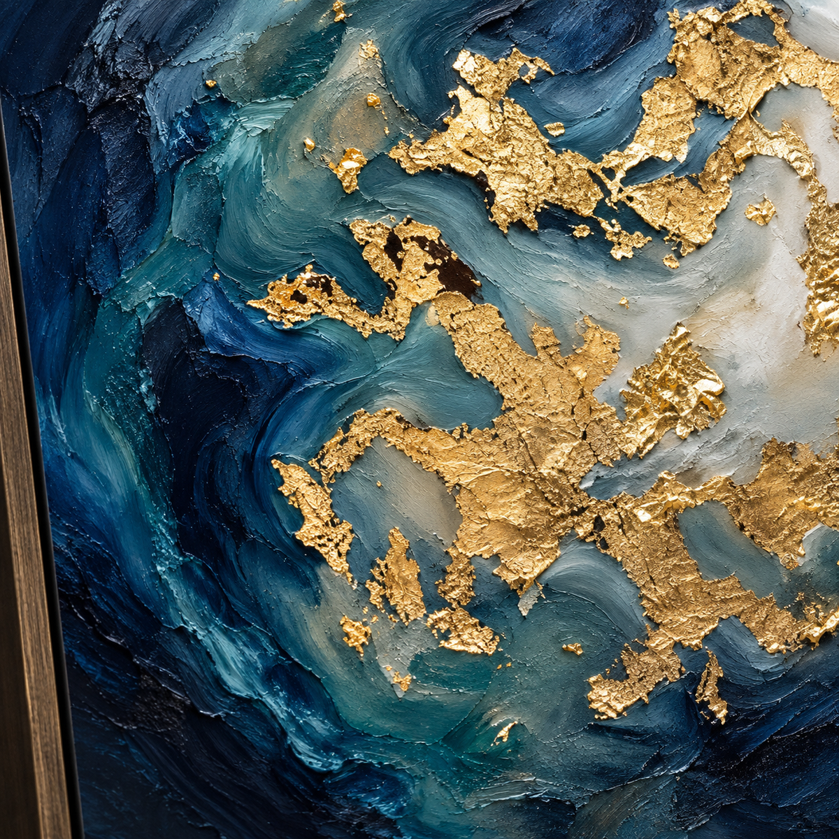 ARBYNART Contemporary Luxe Art | Golden Nebula