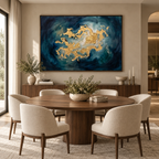 ARBYNART Contemporary Luxe Art | Golden Nebula