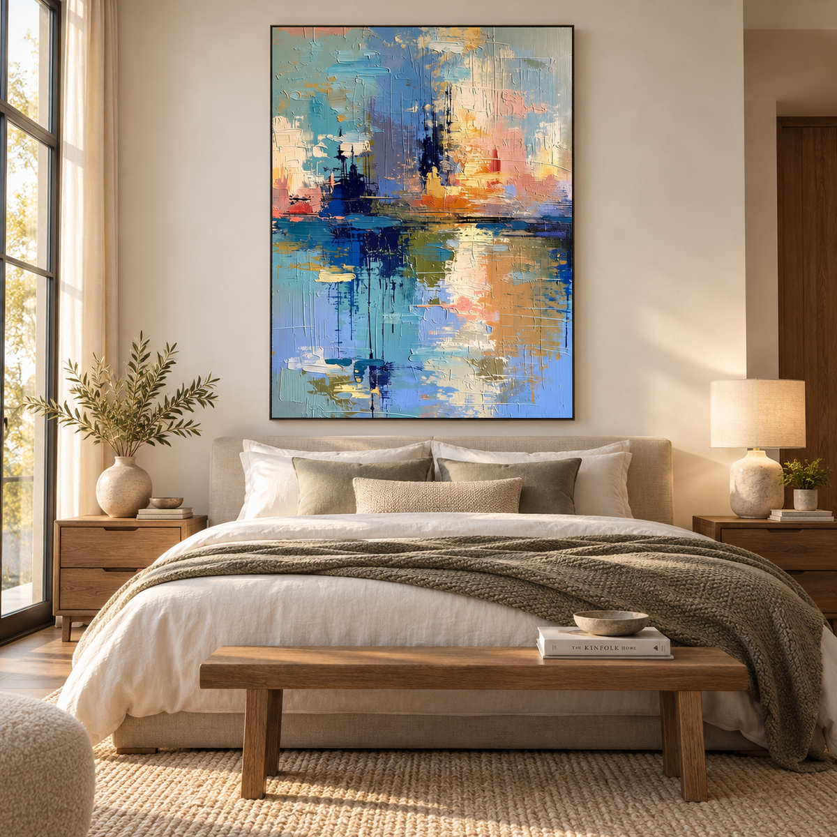 ARBYNART Impressionist Art | Harbor Light Reflections
