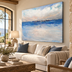 ARBYNART Impressionist Art | Harbor of White Sails