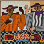 ARBYNART Vintage Americana Art | Harvest Table