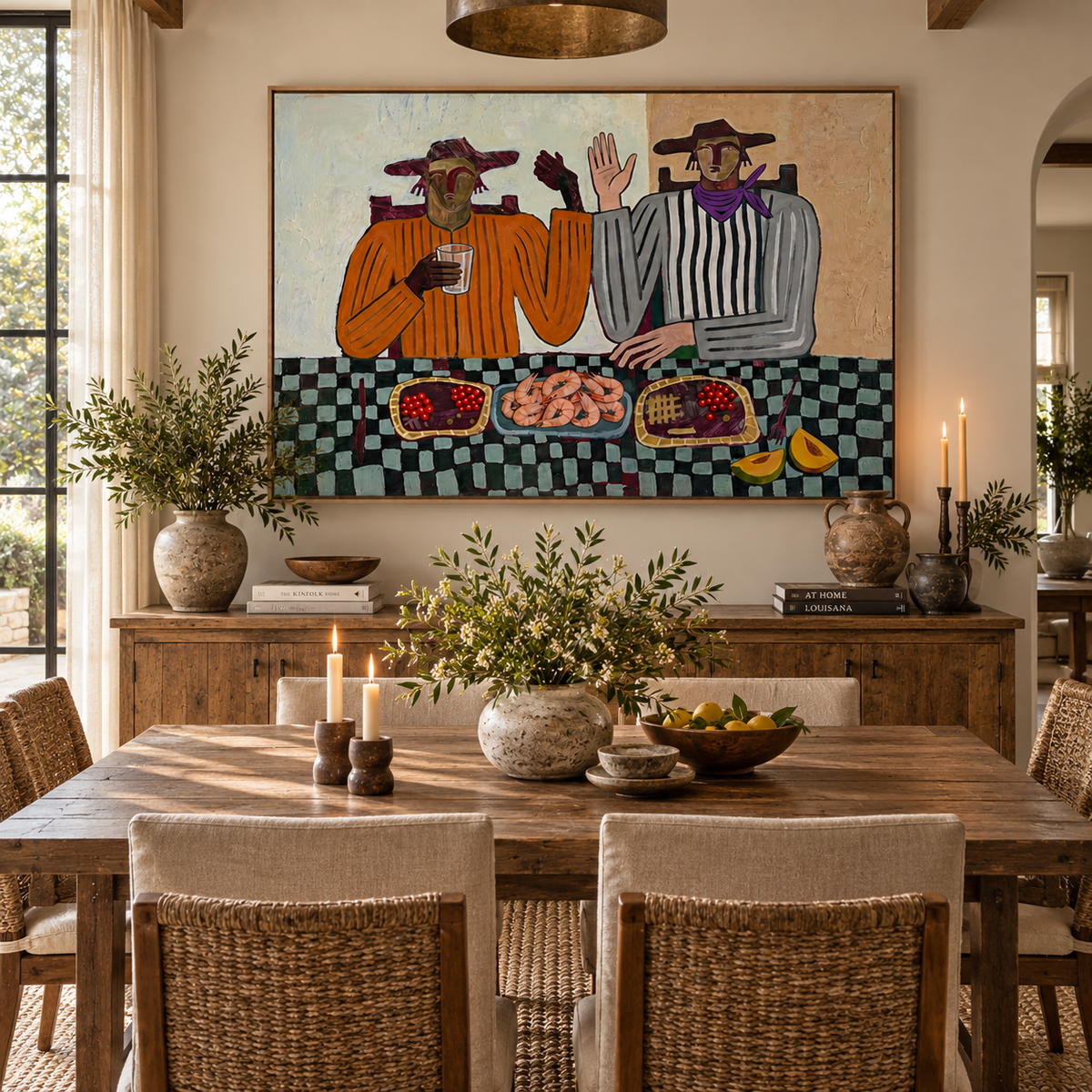 ARBYNART Vintage Americana Art | Harvest Table