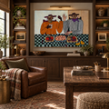 ARBYNART Vintage Americana Art | Harvest Table
