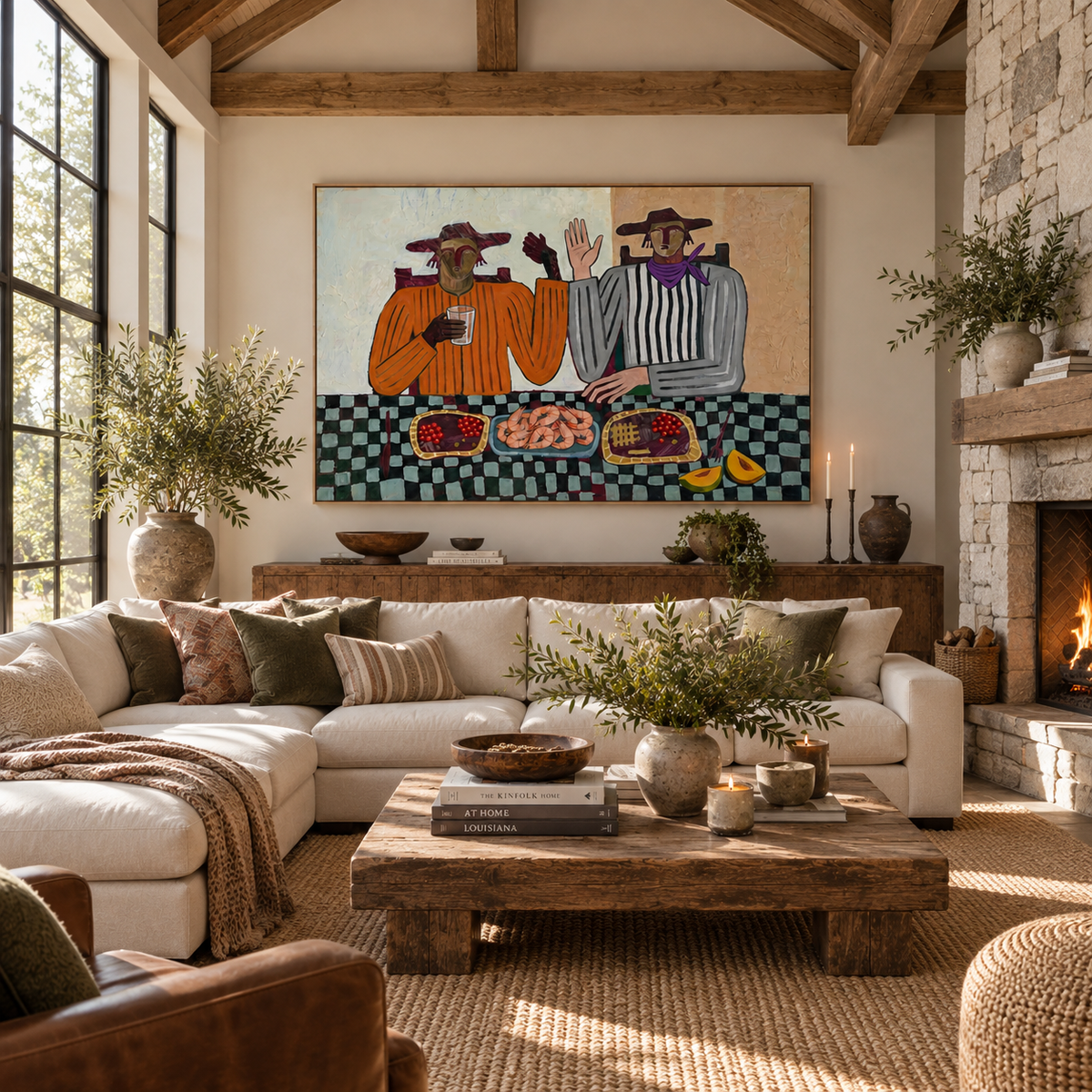 ARBYNART Vintage Americana Art | Harvest Table