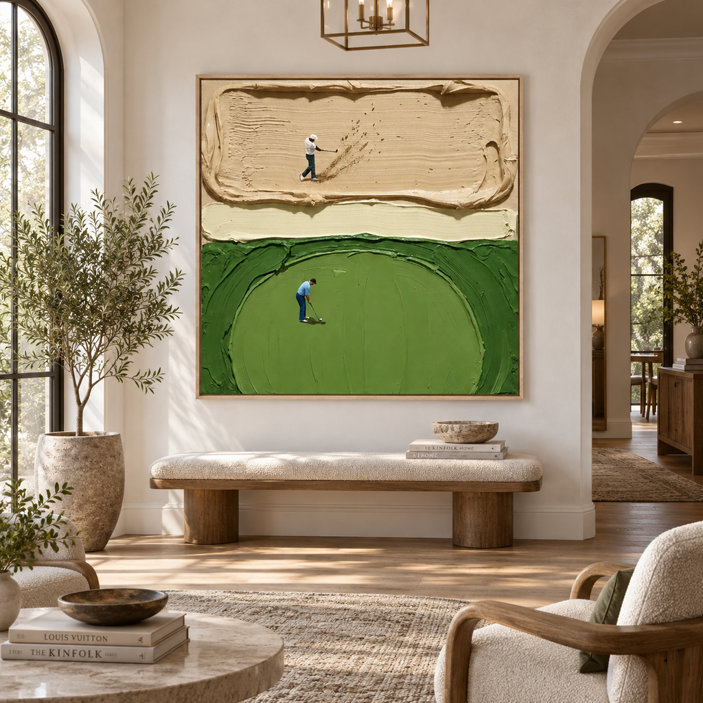 ARBYNART 3D Textured Art | Hazard Meets Grace