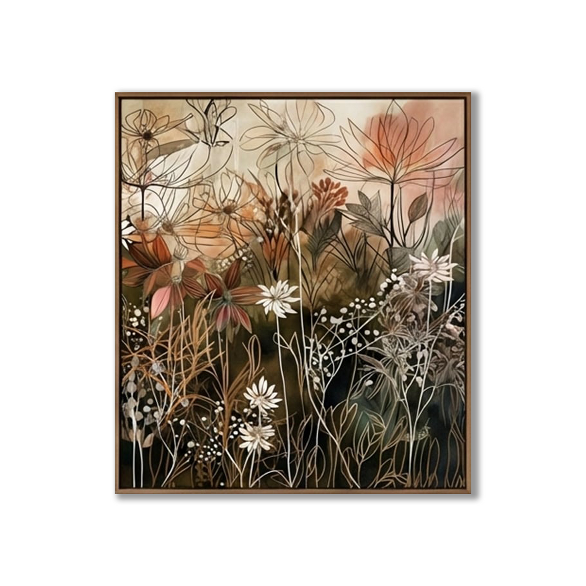 ARBYNART Bohemian Art | Hearthside Blossoms