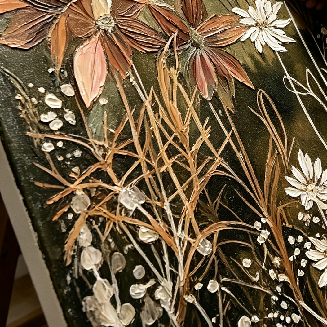 ARBYNART Bohemian Art | Hearthside Blossoms