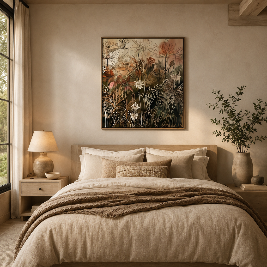 ARBYNART Bohemian Art | Hearthside Blossoms