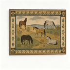 ARBYNART Vintage Americana Art | Hilltop Horses