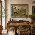 ARBYNART Vintage Americana Art | Hilltop Horses