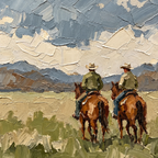 ARBYNART Vintage Americana Art | Horizons of the Quiet West