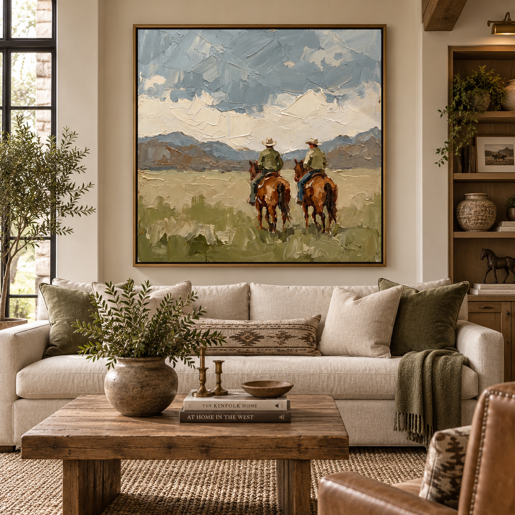 ARBYNART Vintage Americana Art | Horizons of the Quiet West