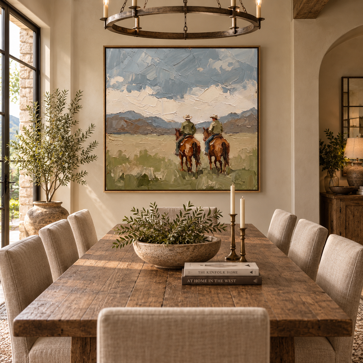 ARBYNART Vintage Americana Art | Horizons of the Quiet West
