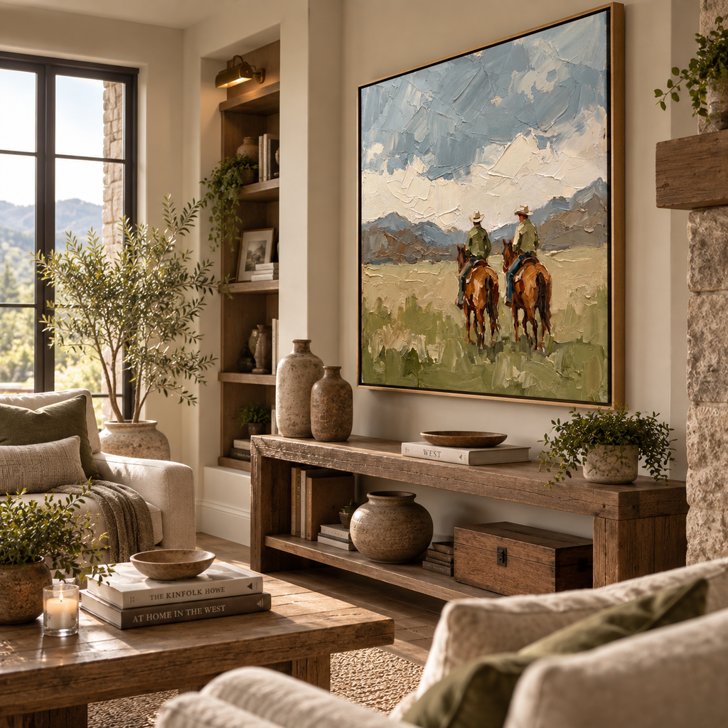 ARBYNART Vintage Americana Art | Horizons of the Quiet West
