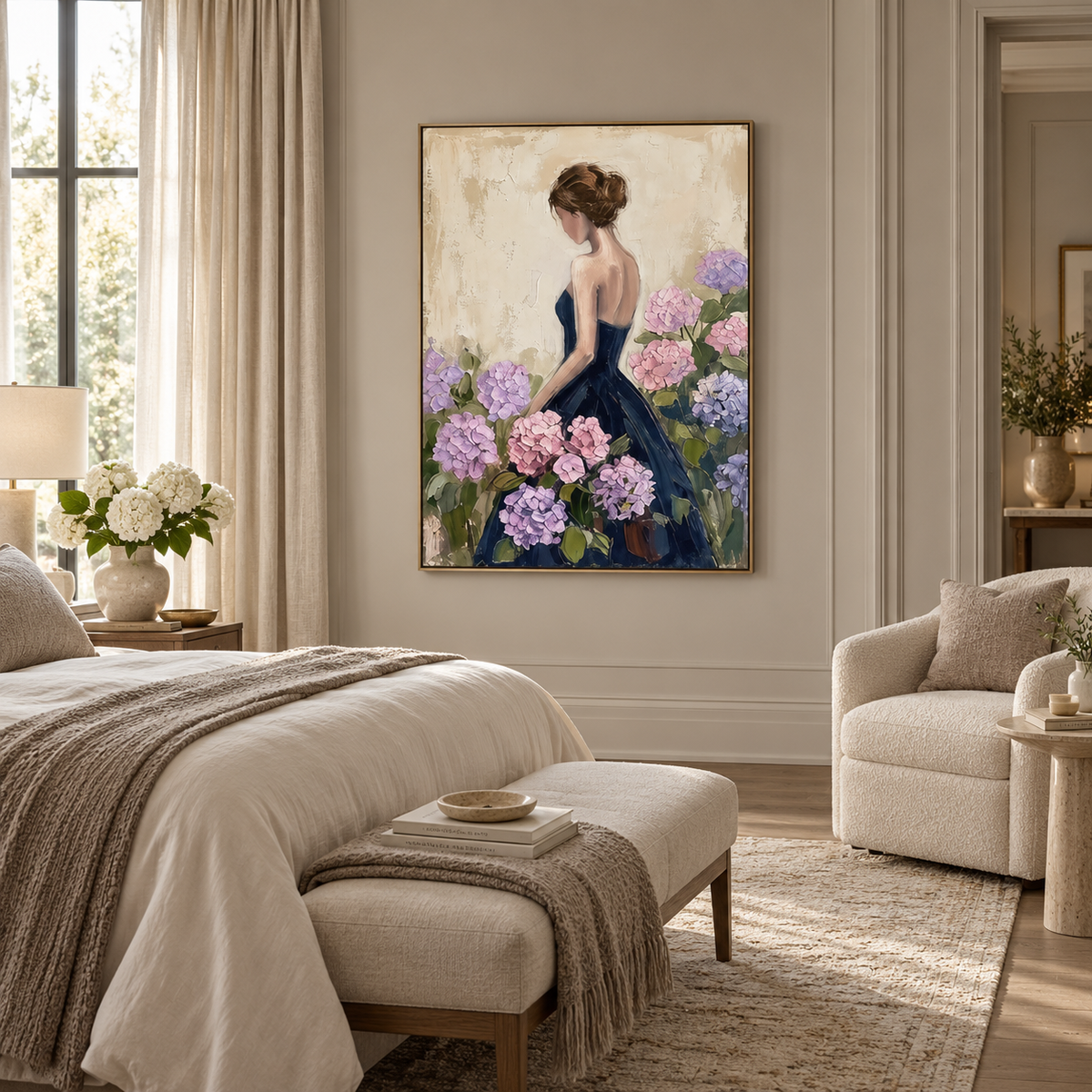 ARBYNART Impressionist Art | Hydrangea Muse