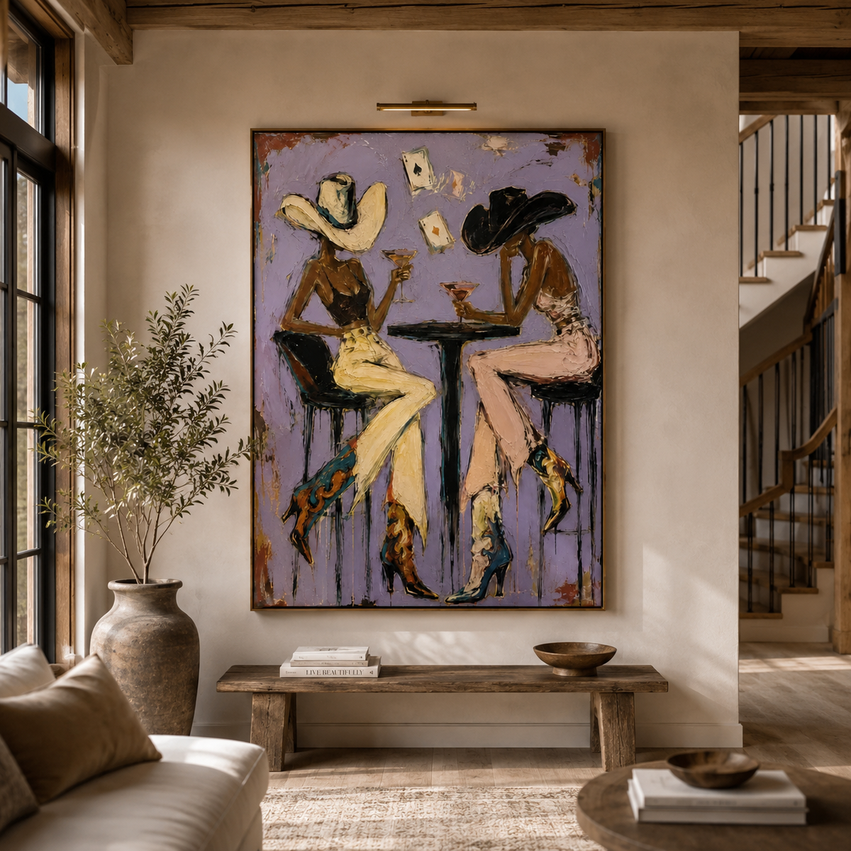 ARBYNART POP Art | Lavender Wagers at Twilight