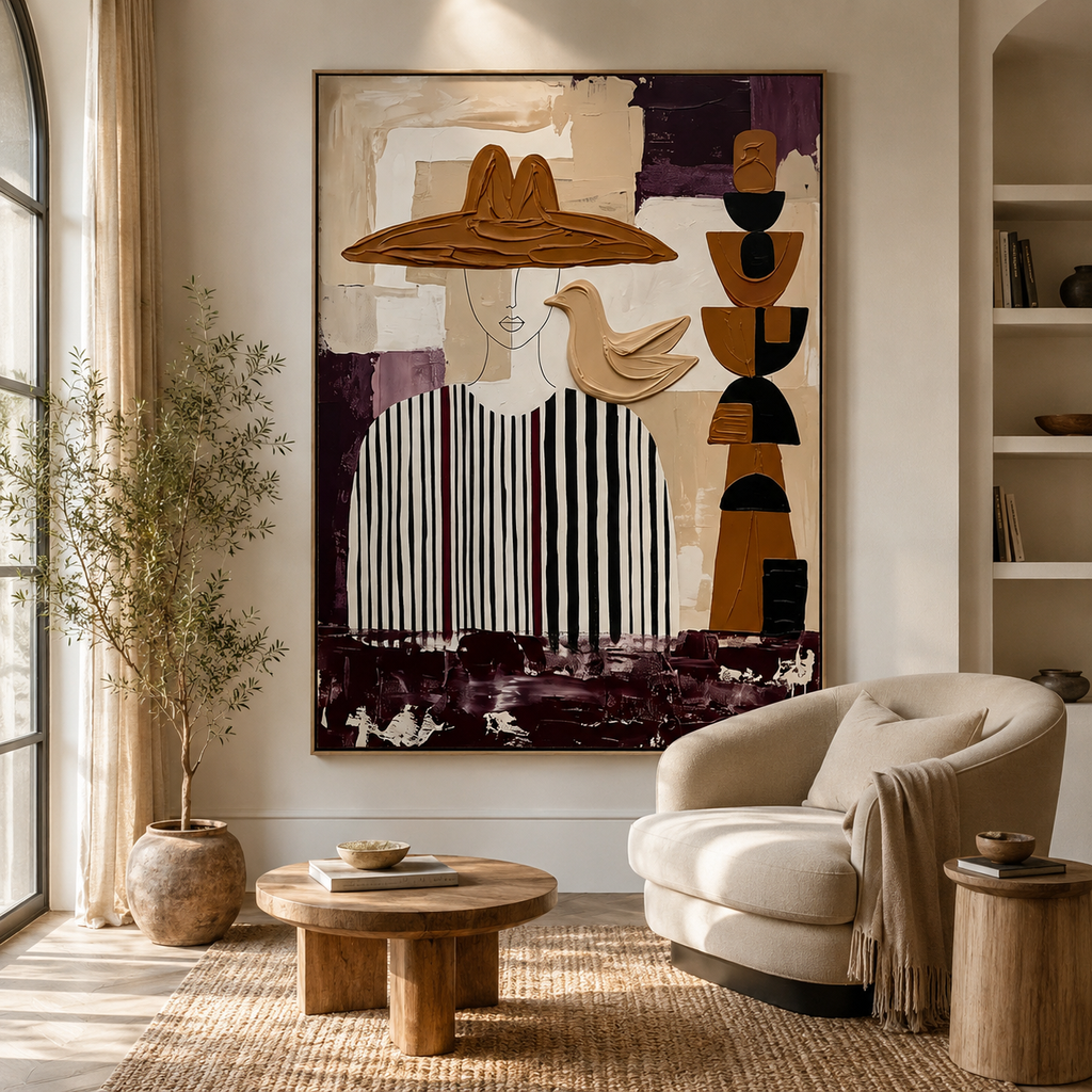 ARBYNART Vintage Americana Art | Layered Self
