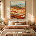 ARBYNART 3D Textured Art | Layered Mountain Relief