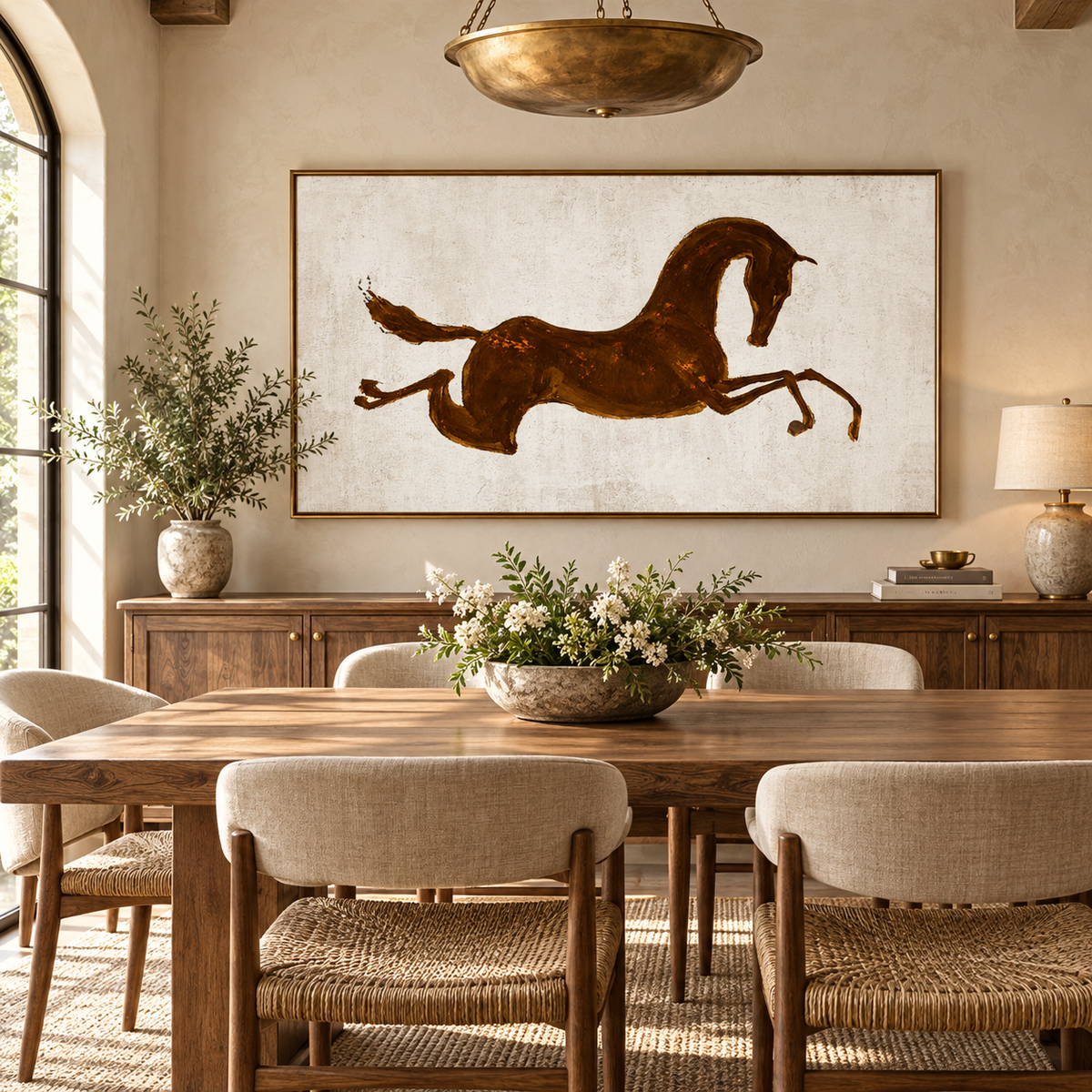 ARBYNART Americana Art | Leaping Horse Silhouette