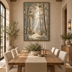ARBYNART Impressionist Art | Light Breaking Through Trees