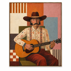 ARBYNART Vintage Americana Art | Melody of the Arid Plains