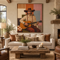 ARBYNART Vintage Americana Art | Melody of the Arid Plains