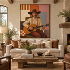 ARBYNART Vintage Americana Art | Melody of the Arid Plains